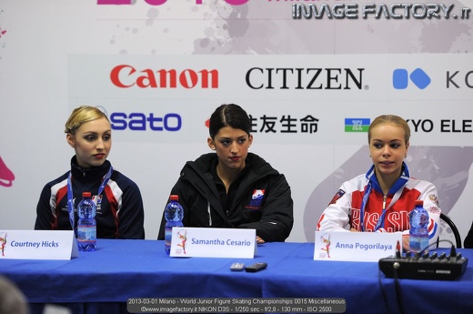 2013-03-01 Milano - World Junior Figure Skating Championships 0015 Miscellaneous